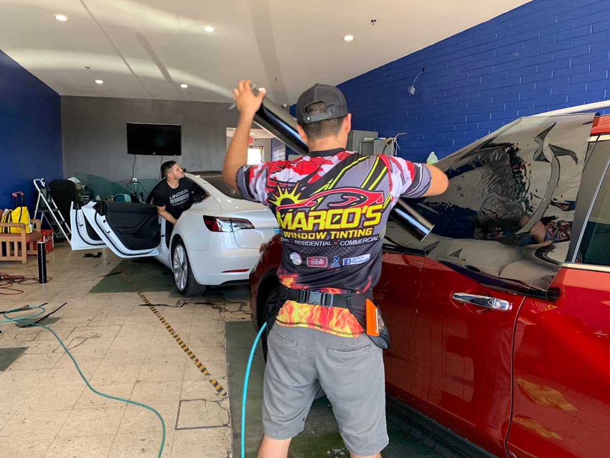 Marco's Window Tinting Team